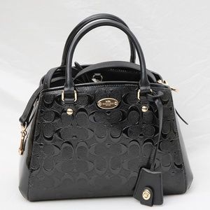 🍒COACH❤Glossy Black